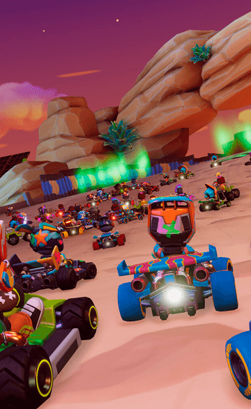 ¡Conoce Stampede: Racing Royale!