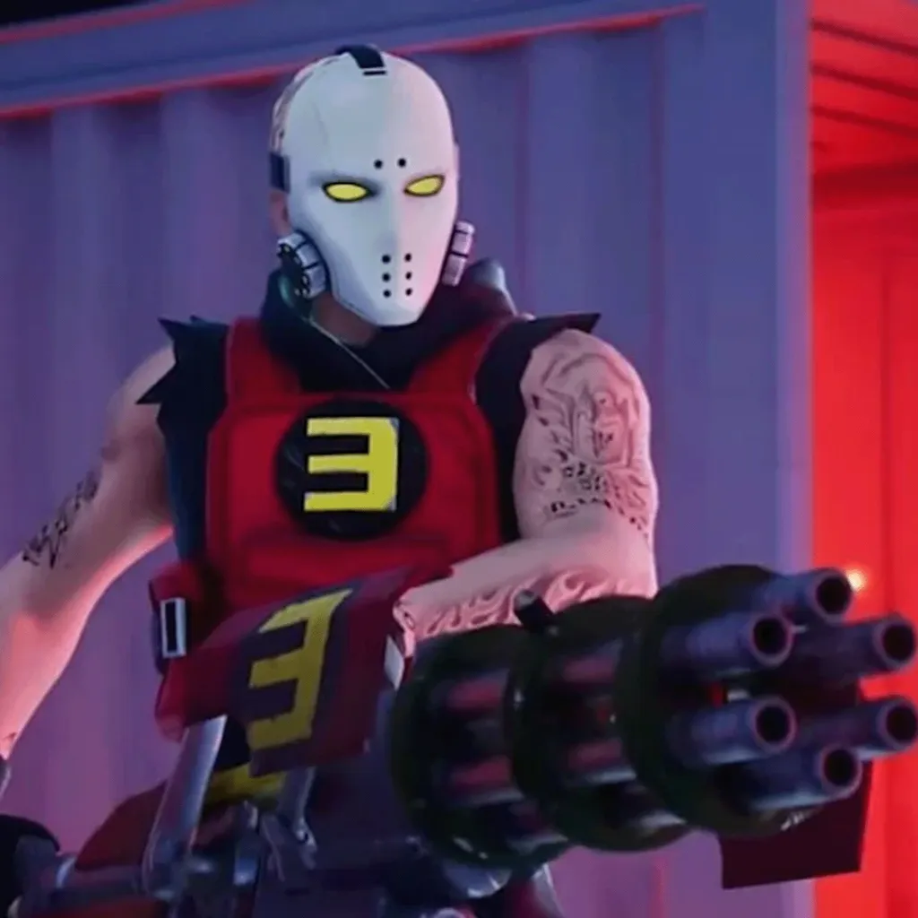 La minigun de Eminem de Fortnite escupe balas y letras en un clip filtrado